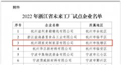 顾家家居成为浙江省“未来工厂”试点企业